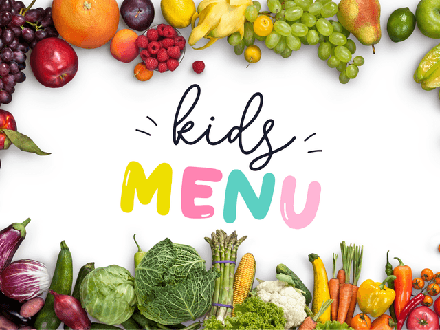 KIDS MENU