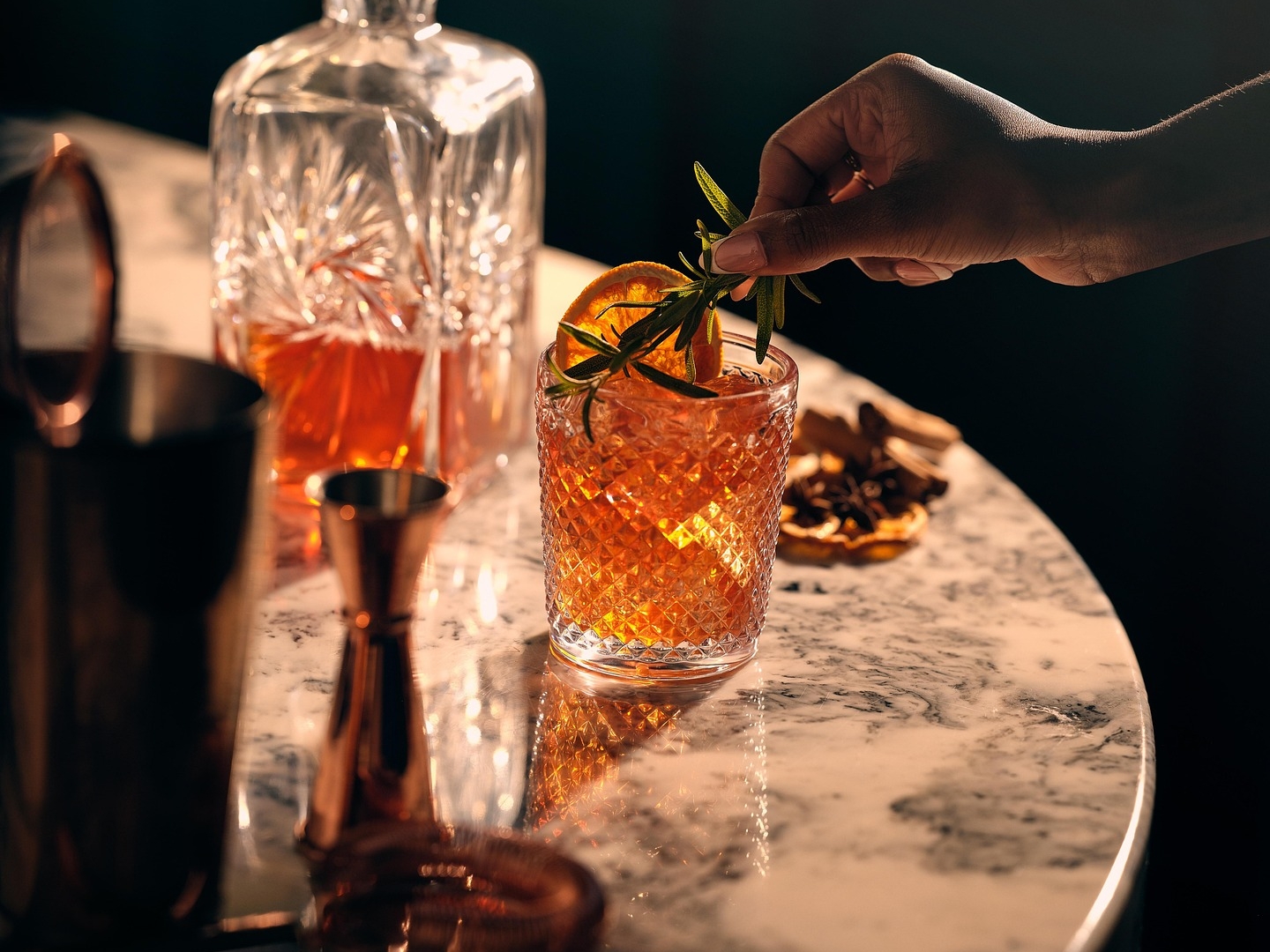 American & Bourbon Whiskey 4 cl