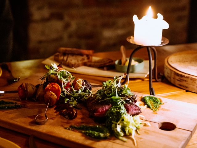 Open-fire Dinner - Menu