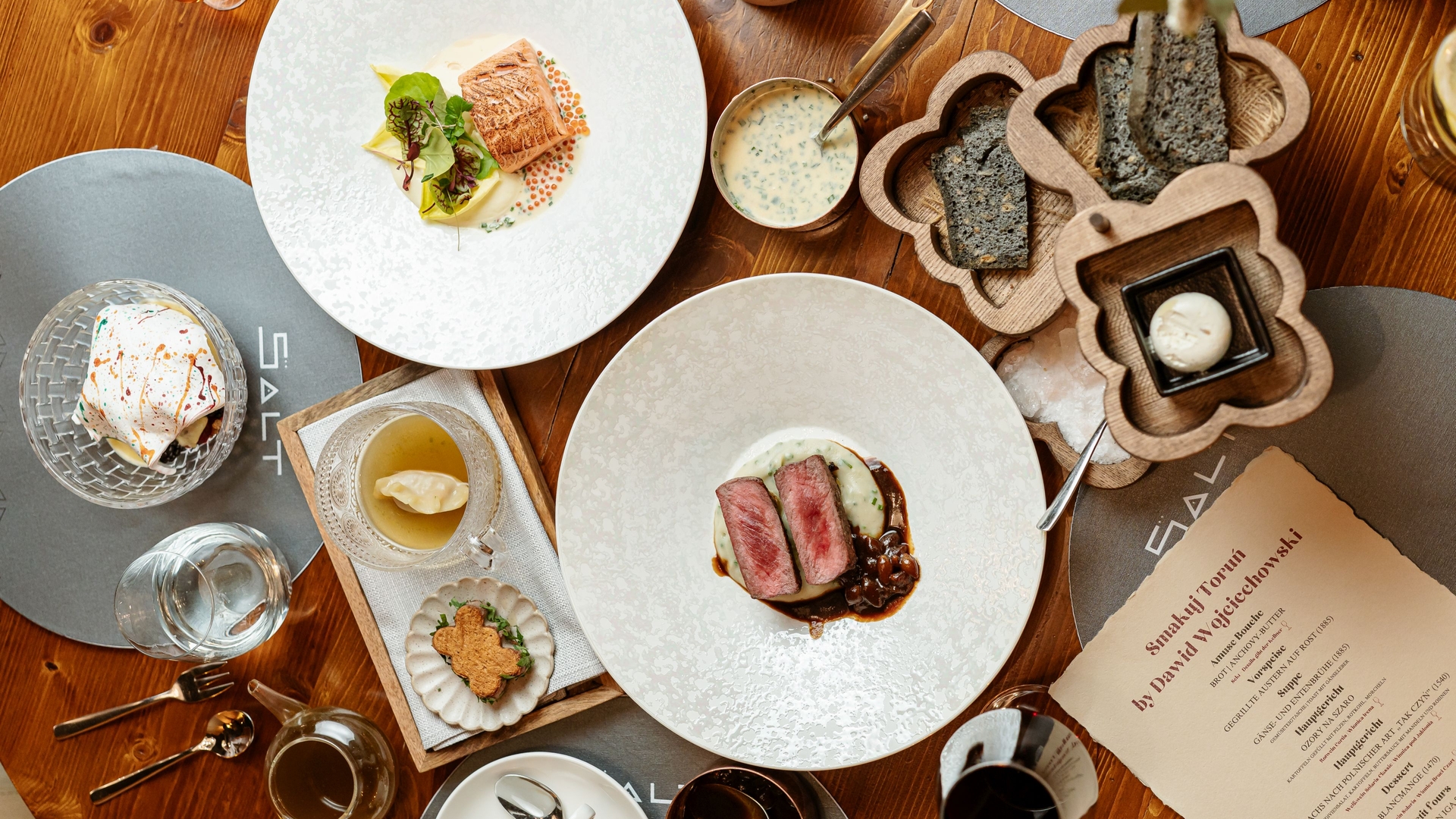 DAS DEGUSTATIONSMENÜ „TASTE TORUN“